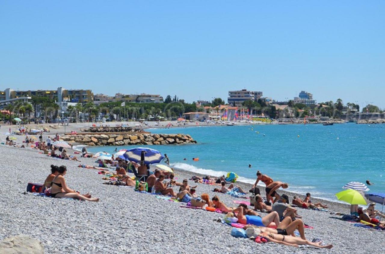Gorgeous Apt With Terrace, Elevator, Ac, Free Parking - Le Regis Cagnes-sur-Mer Dış mekan fotoğraf