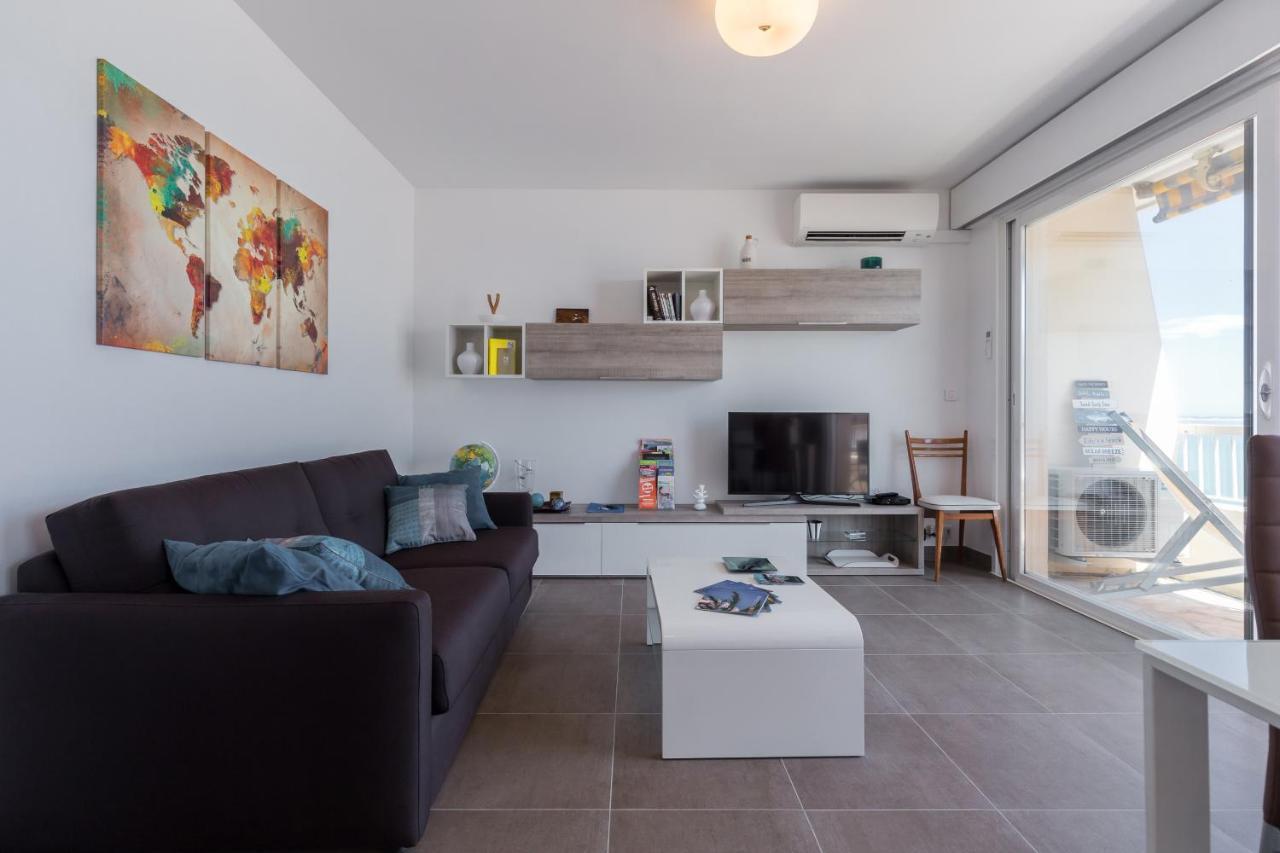 Gorgeous Apt With Terrace, Elevator, Ac, Free Parking - Le Regis Cagnes-sur-Mer Dış mekan fotoğraf